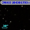 2MASS J04301793+2606417