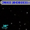 2MASS J04301831+2557020