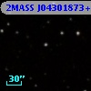 2MASS J04301873+2558469