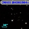 2MASS J04301904+2554406