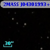 2MASS J04301993+2605590