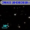 2MASS J04302010+2554017