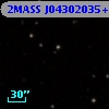 2MASS J04302035+2605504