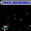 2MASS J04302064+2604223