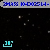 2MASS J04302514+2559139