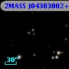2MASS J04303002+2603450