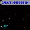 2MASS J04303019+2611003
