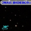2MASS J04303029+2601215