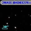 2MASS J04303278+2610373