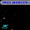 2MASS J04303370+2607435