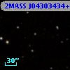 2MASS J04303434+2557154