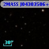 2MASS J04303506+2559303