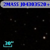 2MASS J04303520+2601071
