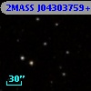 2MASS J04303759+2557321