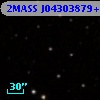 2MASS J04303879+2558220
