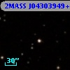 2MASS J04303949+2607406