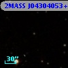 2MASS J04304053+2602388