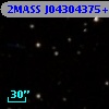 2MASS J04304375+2606256