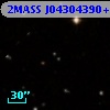 2MASS J04304390+2609508
