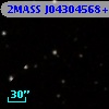 2MASS J04304568+2605145
