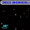 2MASS J04304595+2606398