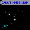 2MASS J04304999+2558173