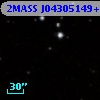 2MASS J04305149+2557227