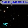 2MASS J04305151+2600284