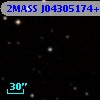 2MASS J04305174+2559553
