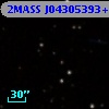 2MASS J04305393+2606193