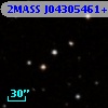 2MASS J04305461+2601082