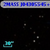 2MASS J04305545+2606328
