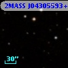 2MASS J04305593+2600070
