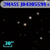2MASS J04305598+2600442