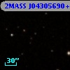 2MASS J04305690+2602568