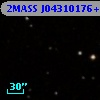 2MASS J04310176+2600586