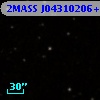 2MASS J04310206+2555288