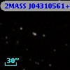 2MASS J04310561+2558134