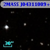 2MASS J04311009+2559236