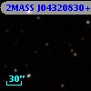 2MASS J04320830+2551427