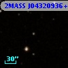 2MASS J04320936+2553297