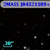 2MASS J04321109+2546056