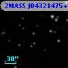 2MASS J04321475+2543570