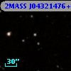 2MASS J04321476+2548594