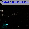 2MASS J04321883+2545548