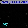NVSS J131115+780926