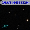 2MASS J04351320+2410117