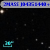 2MASS J04351440+2413295