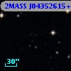 2MASS J04352615+2234359