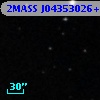 2MASS J04353026+2413377